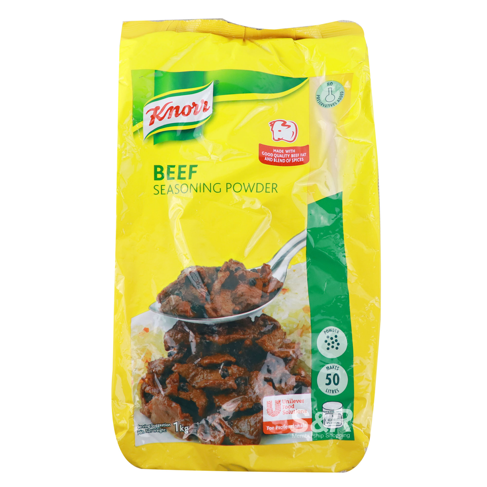 Knorr Beef Seasoning Powder 1kg Knorr Beef Seasoning Powder 1kg